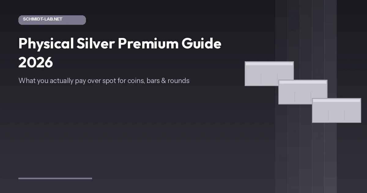 Assortment of silver coins, bars, and rounds displaying various forms of physical silver